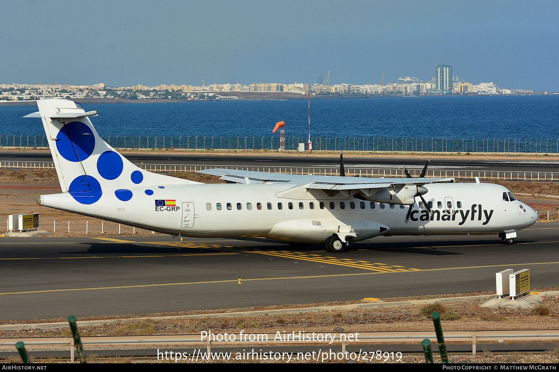 Aircraft Photo of EC-GRP | ATR ATR-72-202 | Canaryfly | AirHistory.net #278919