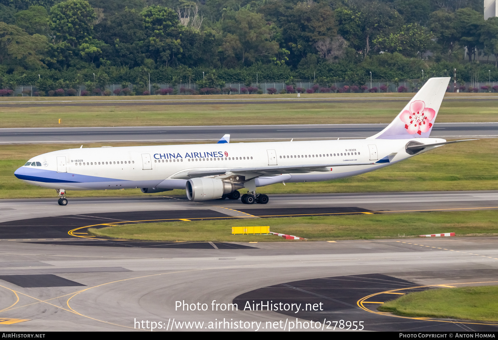 Aircraft Photo of B-18309 | Airbus A330-302E | China Airlines | AirHistory.net #278955