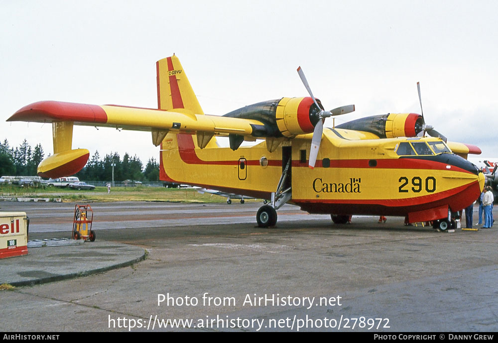 Aircraft Photo of C-GBYU | Canadair CL-215-V (CL-215-1A10) | Conair Aviation | AirHistory.net #278972