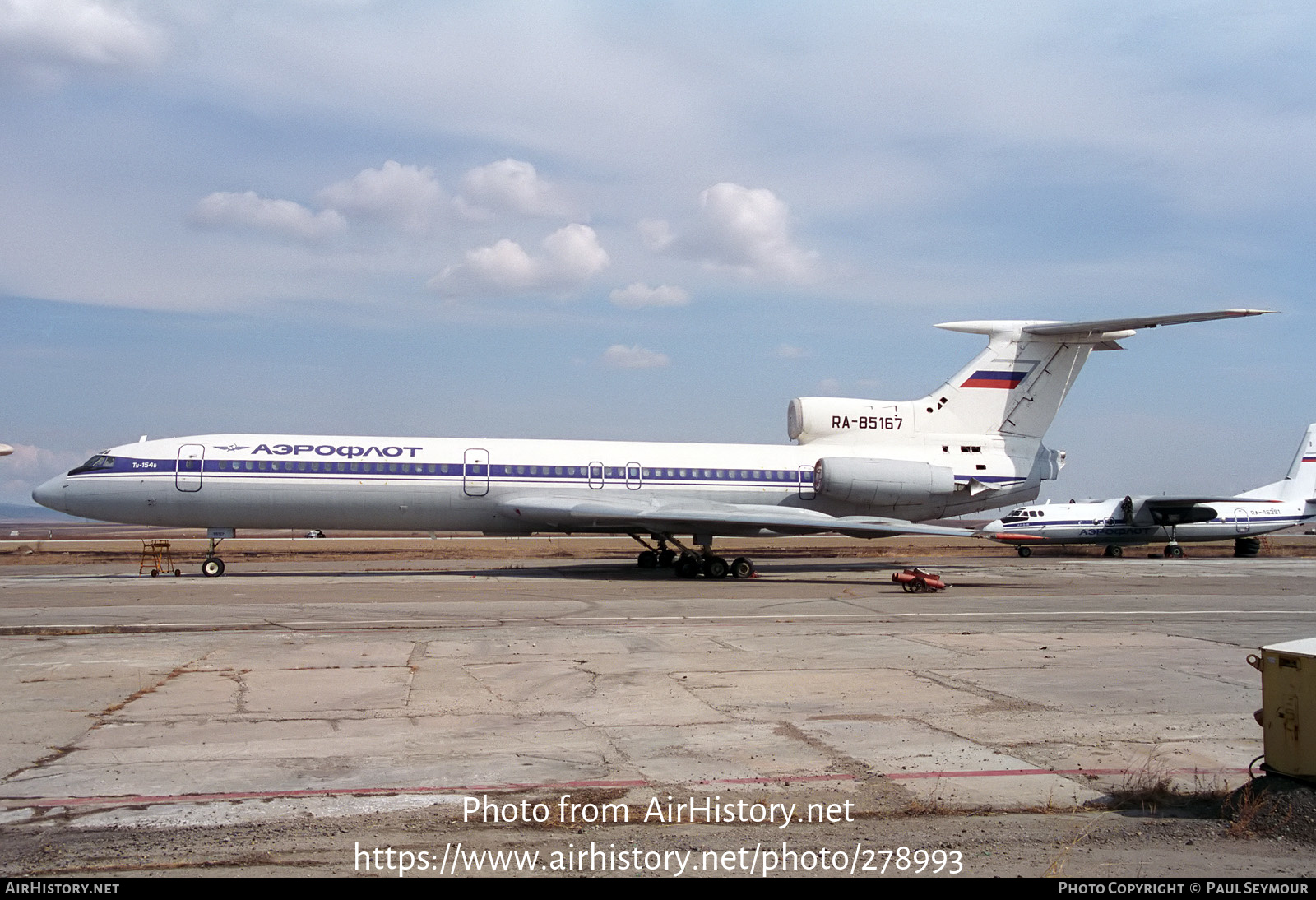 Aircraft Photo of RA-85167 | Tupolev Tu-154B | Aeroflot | AirHistory.net #278993