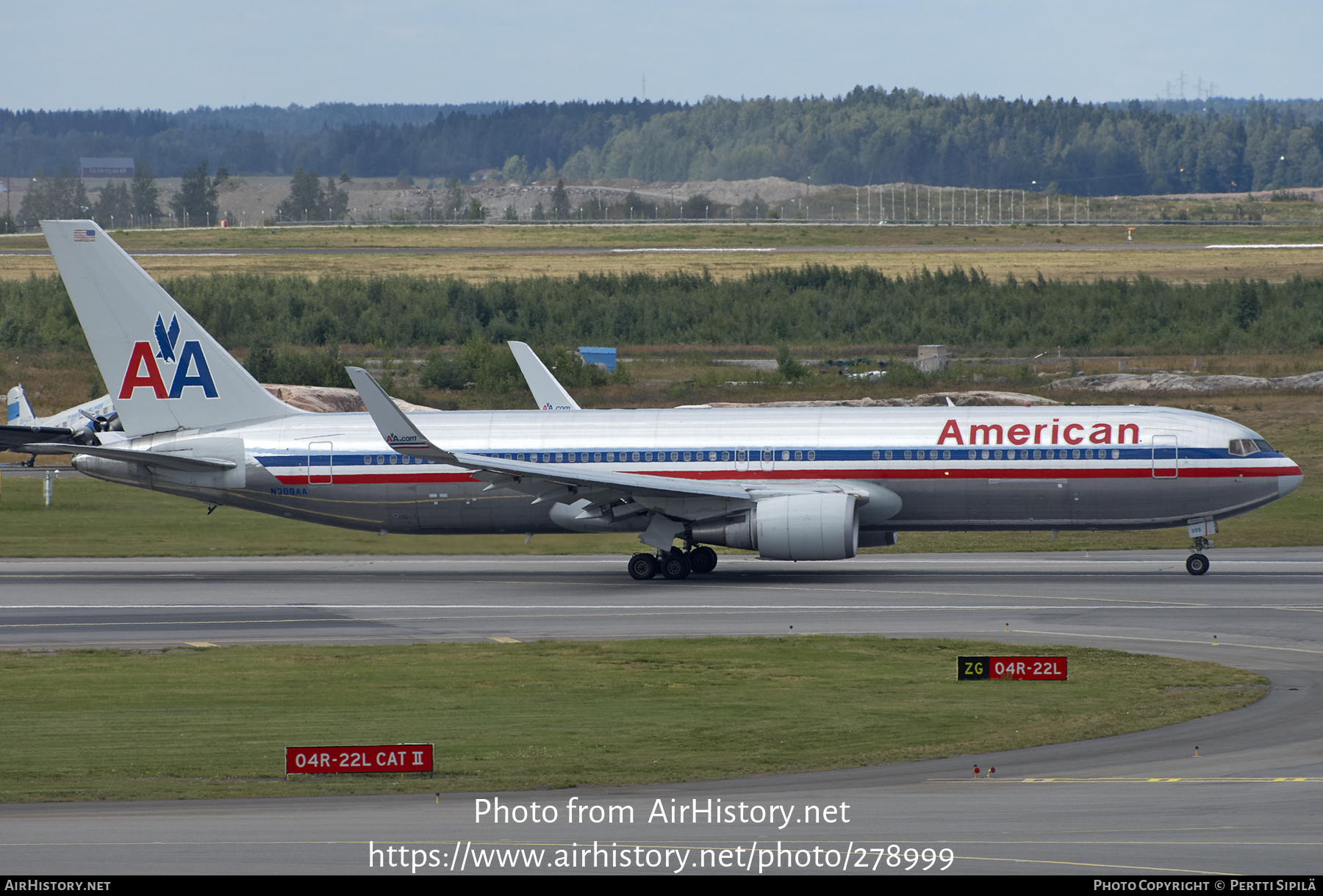 Aircraft Photo of N389AA | Boeing 767-323/ER | American Airlines | AirHistory.net #278999