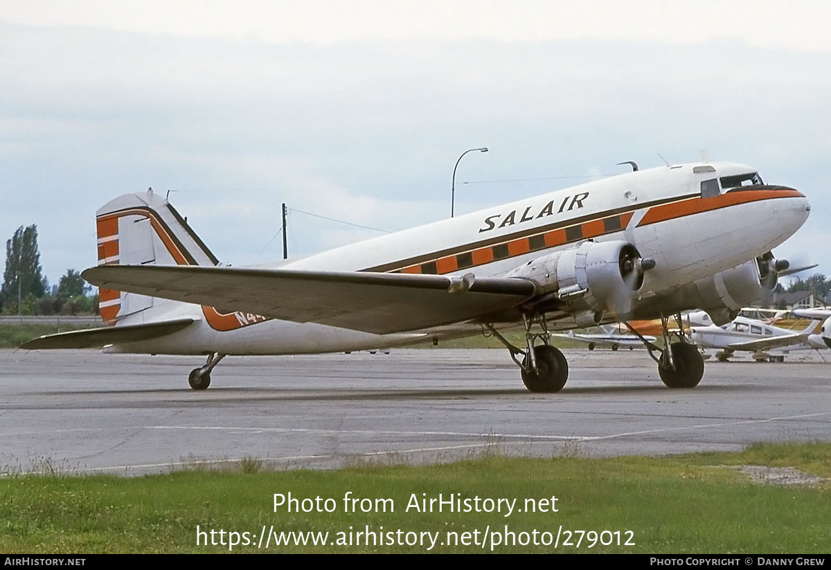 Aircraft Photo of N44587 | Douglas C-47A Skytrain | Salair | AirHistory.net #279012