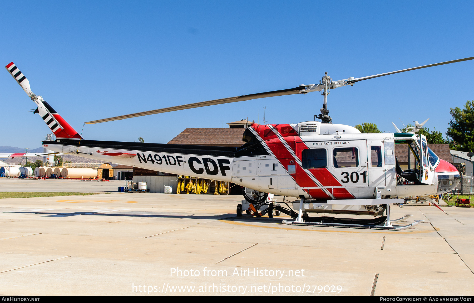 Aircraft Photo of N491DF | Bell EH-1H Iroquois | California Department of Forestry - CDF | AirHistory.net #279029