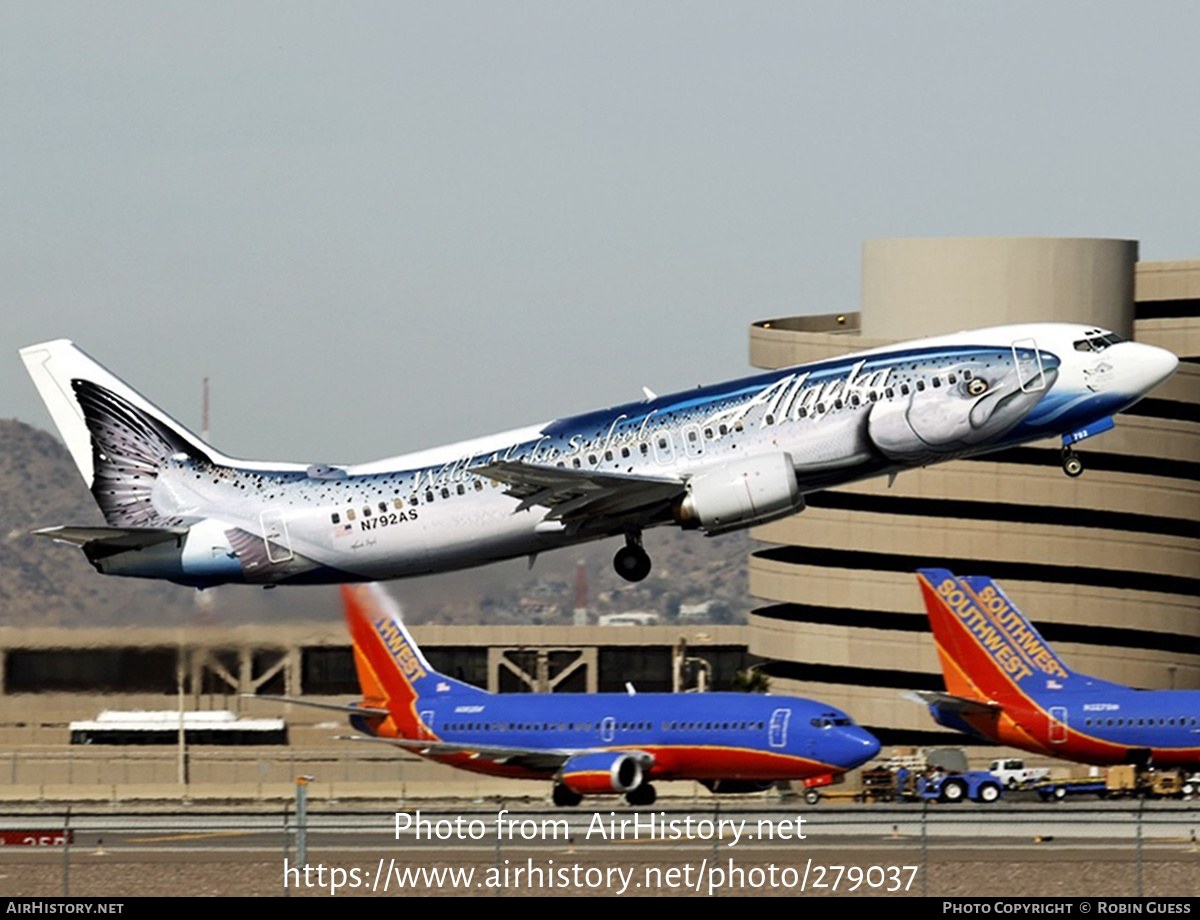 Aircraft Photo of N792AS | Boeing 737-490 | Alaska Airlines | AirHistory.net #279037