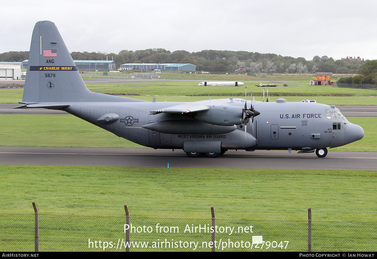 Aircraft Photo of 95-6711 / 56711 | Lockheed C-130H Hercules | USA - Air Force | AirHistory.net #279047