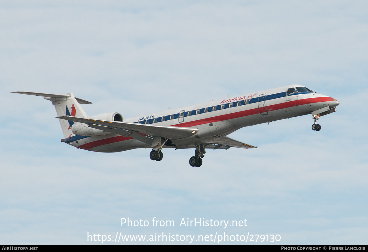 Aircraft Photo of N824AE | Embraer ERJ-140LR (EMB-135KL) | American Eagle | AirHistory.net #279130