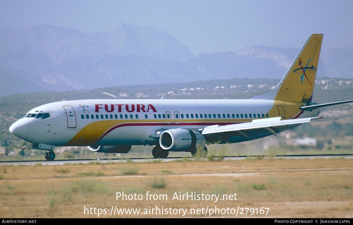 Aircraft Photo of EC-EVE | Boeing 737-4Y0 | Futura International Airways | AirHistory.net #279167