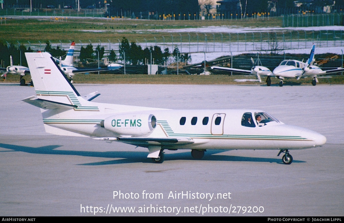 Aircraft Photo of OE-FMS | Cessna 501 Citation I/SP | AirHistory.net #279200