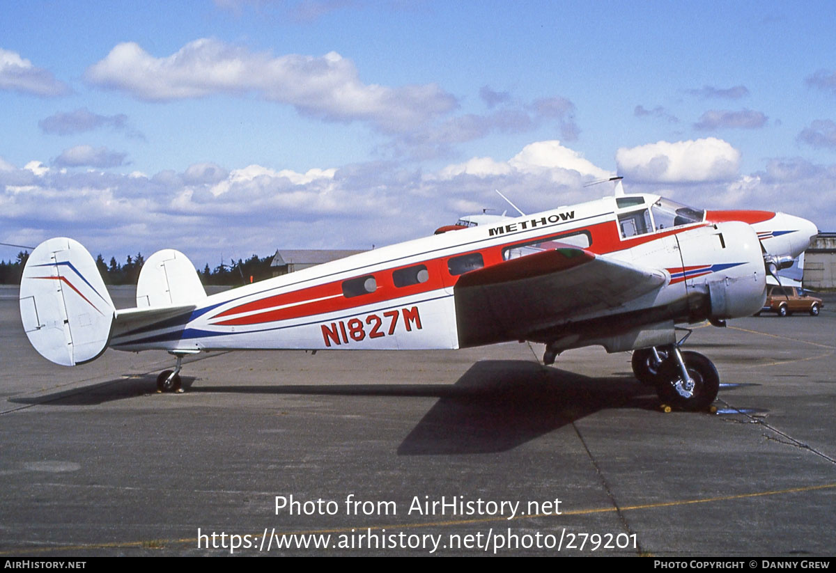 Aircraft Photo of N1827M | Beech D18S | Methow Aviation | AirHistory.net #279201