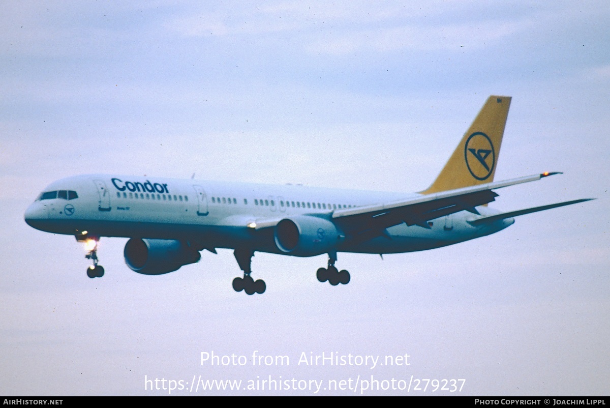 Aircraft Photo of D-ABNH | Boeing 757-230 | Condor Flugdienst | AirHistory.net #279237