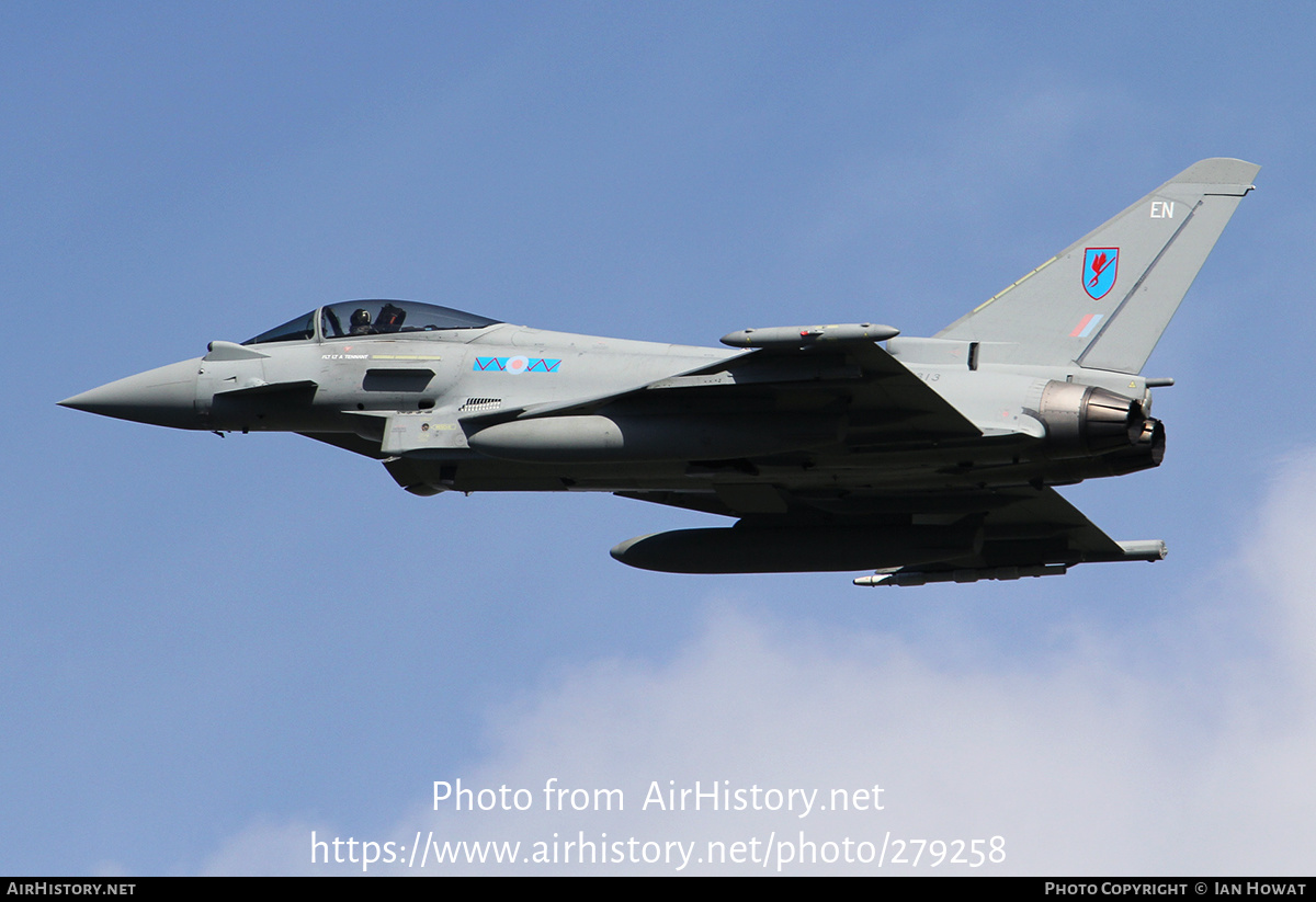 Aircraft Photo of ZK313 | Eurofighter EF-2000 Typhoon FGR4 | UK - Air Force | AirHistory.net #279258