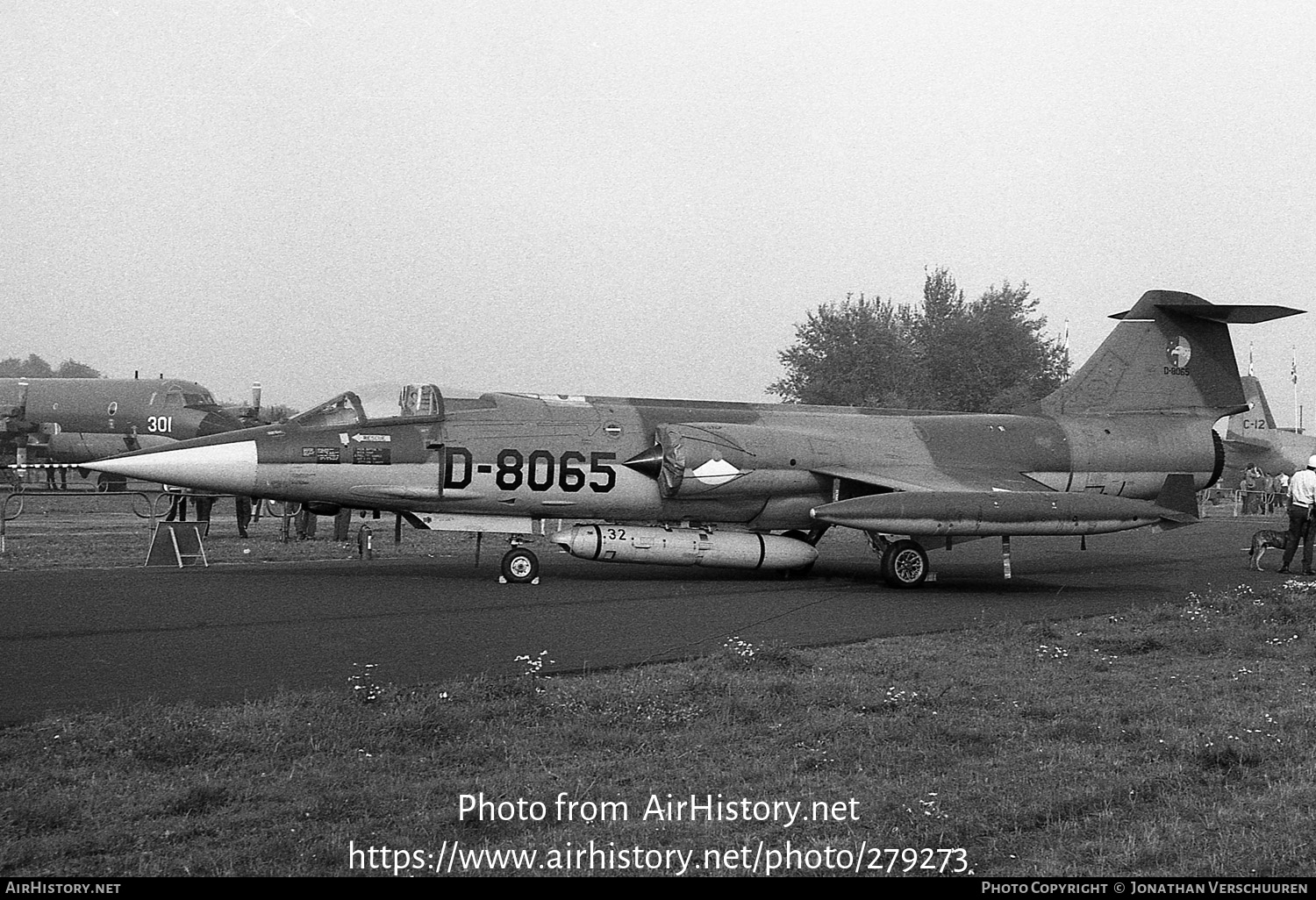 Aircraft Photo of D-8065 | Lockheed RF-104G Starfighter | Netherlands - Air Force | AirHistory.net #279273