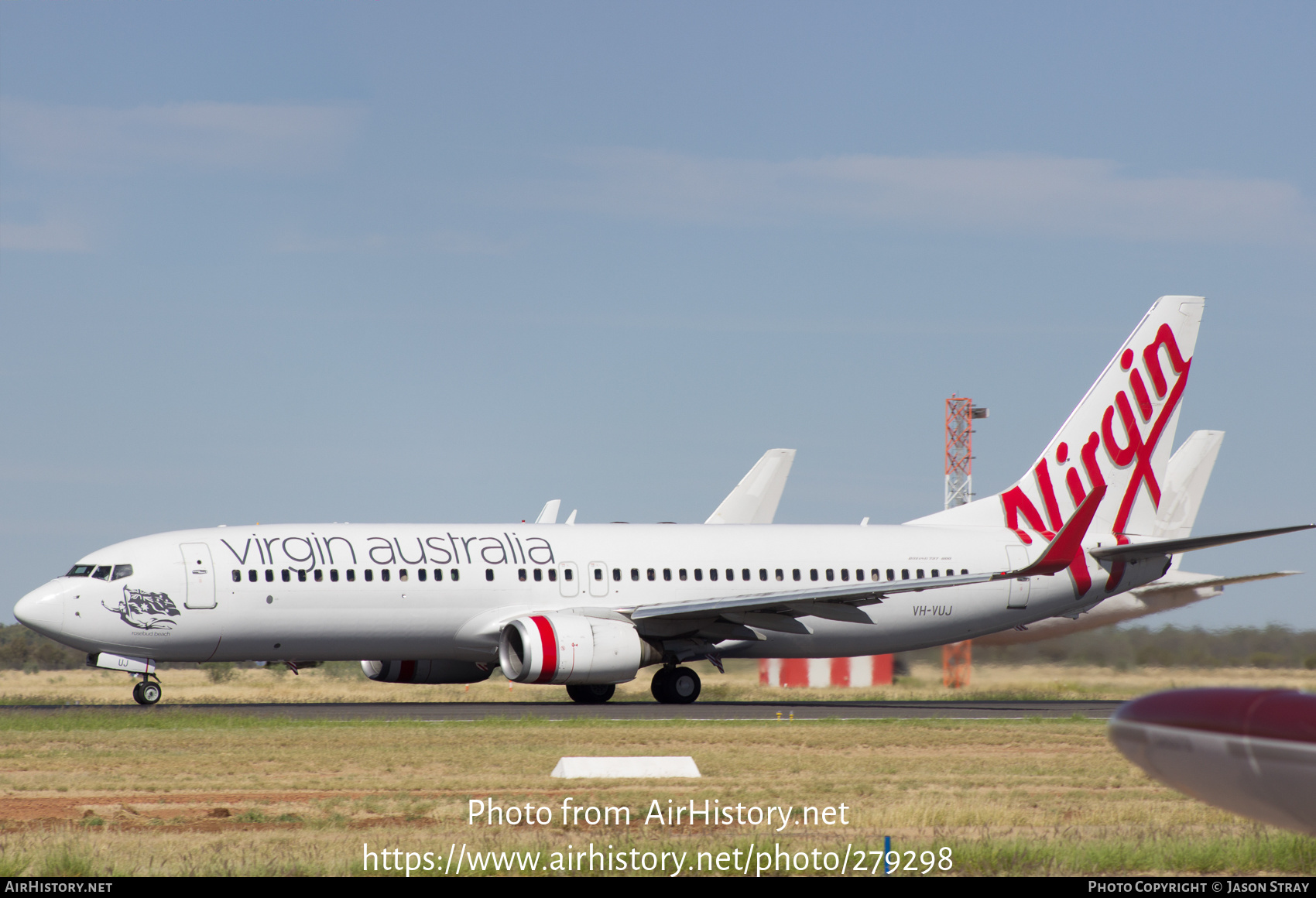 Aircraft Photo of VH-VUJ | Boeing 737-8FE | Virgin Australia Airlines | AirHistory.net #279298