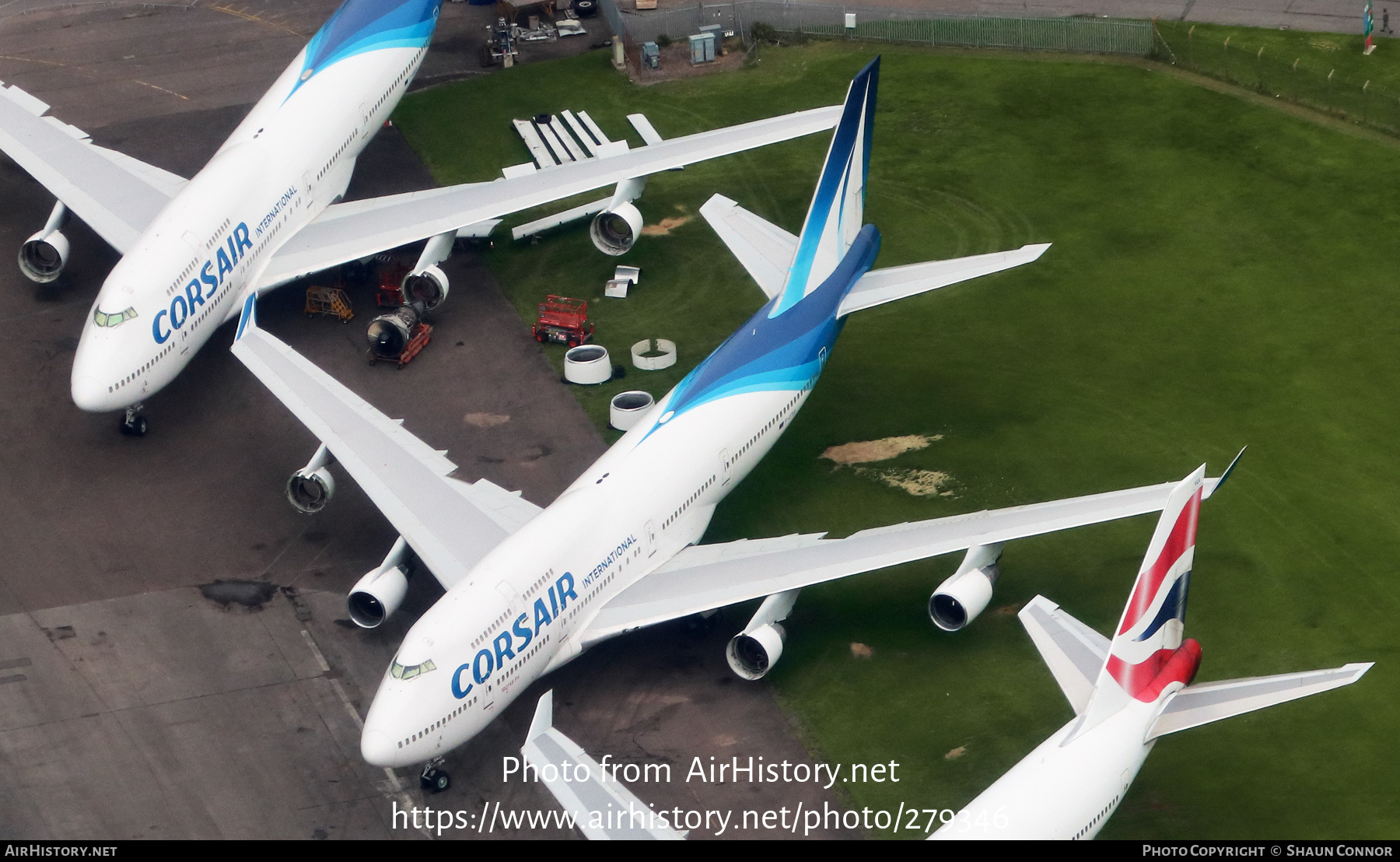 Aircraft Photo of F-GTUI | Boeing 747-422 | Corsair International | AirHistory.net #279346