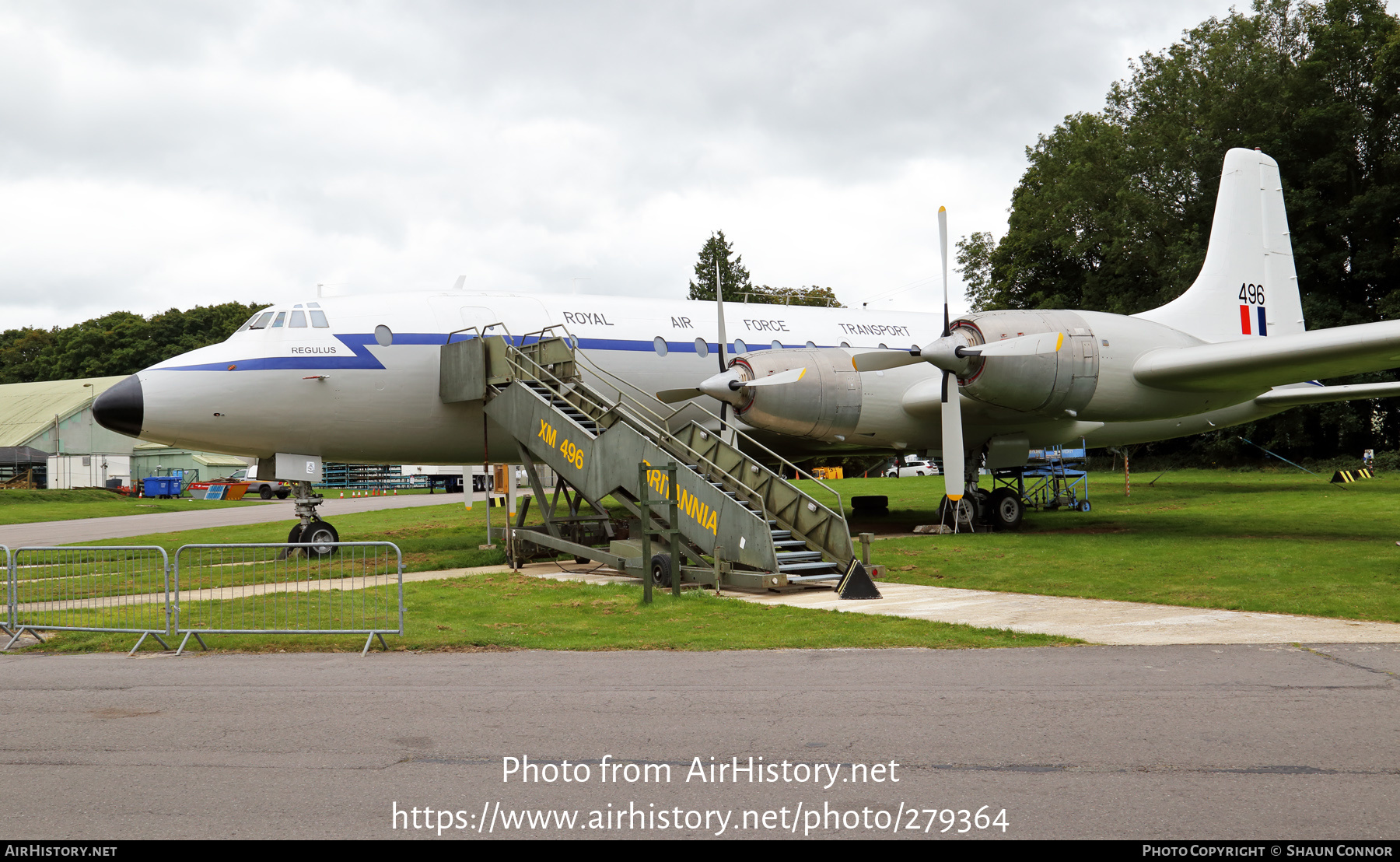 Aircraft Photo of XM496 | Bristol 175 Britannia C.1 (253) | UK - Air Force | AirHistory.net #279364