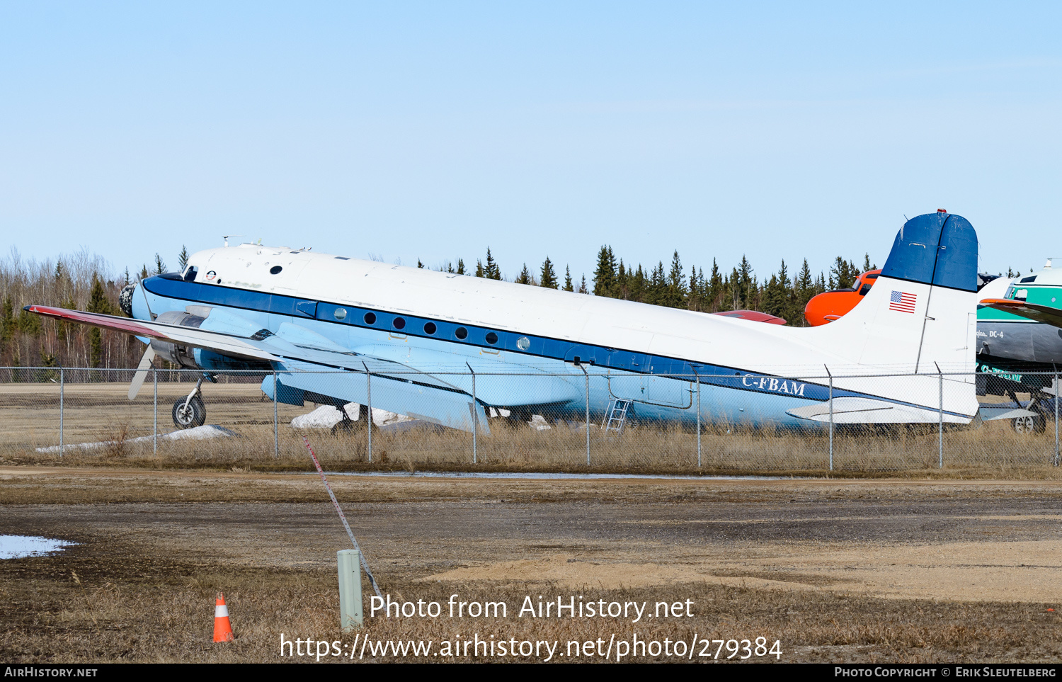 Aircraft Photo of C-FBAM | Douglas C-54G Skymaster | Buffalo Airways | AirHistory.net #279384