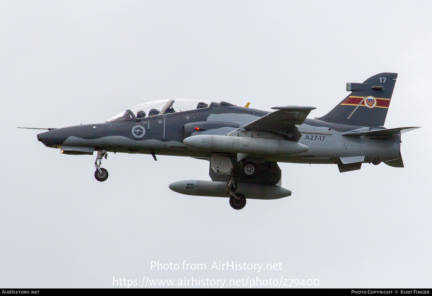 Aircraft Photo of A27-17 | BAE Systems Hawk 127 | Australia - Air Force | AirHistory.net #279400