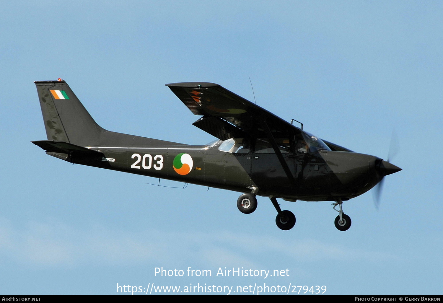 Aircraft Photo of 203 | Reims FR172H Reims Rocket | Ireland - Air Force | AirHistory.net #279439