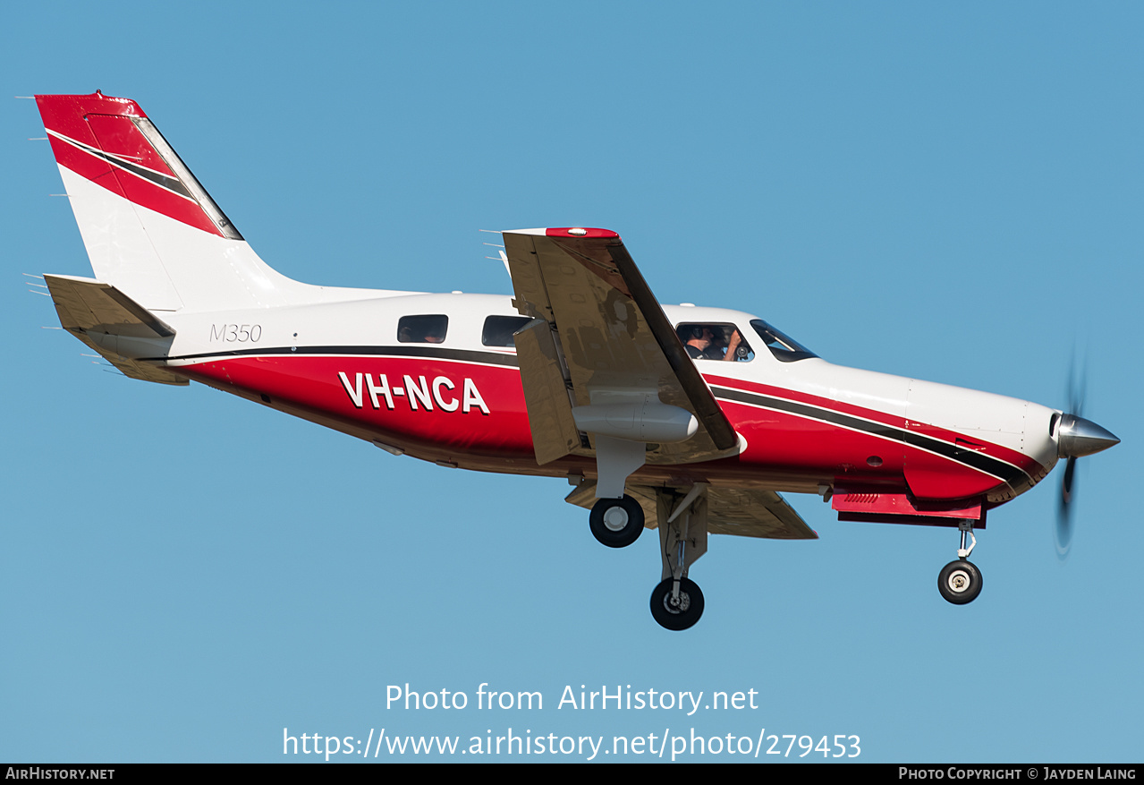 Aircraft Photo of VH-NCA | Piper PA-46-350P M350 | AirHistory.net #279453