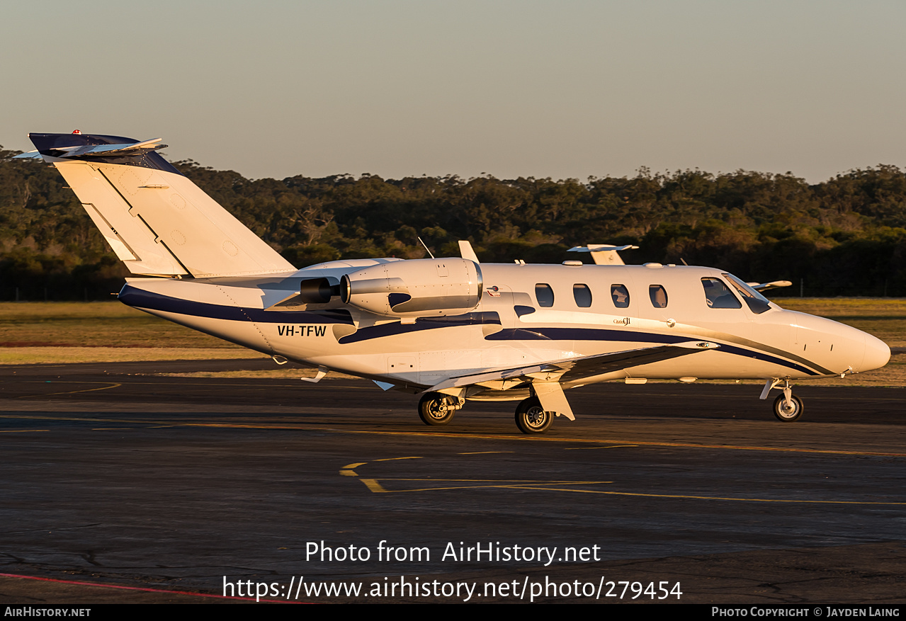 Aircraft Photo of VH-TFW | Cessna 525 CitationJet CJ1 | AirHistory.net #279454