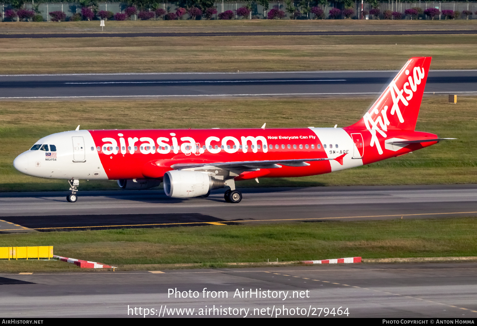 Aircraft Photo of 9M-AQE | Airbus A320-216 | AirAsia | AirHistory.net #279464