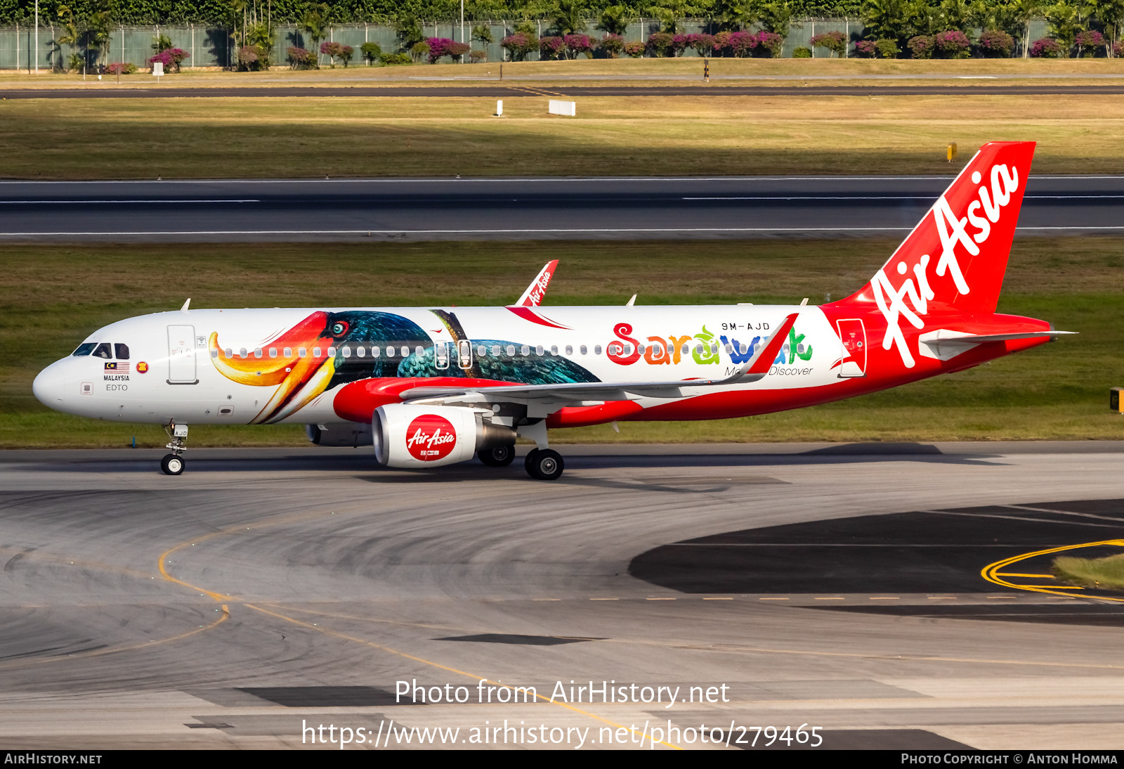 Aircraft Photo of 9M-AJD | Airbus A320-216 | AirAsia | AirHistory.net #279465