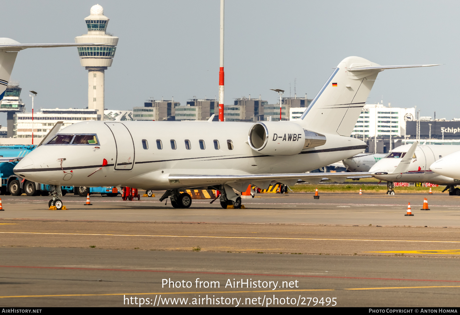 Aircraft Photo of D-AWBF | Bombardier Challenger 650 (CL-600-2B16) | AirHistory.net #279495