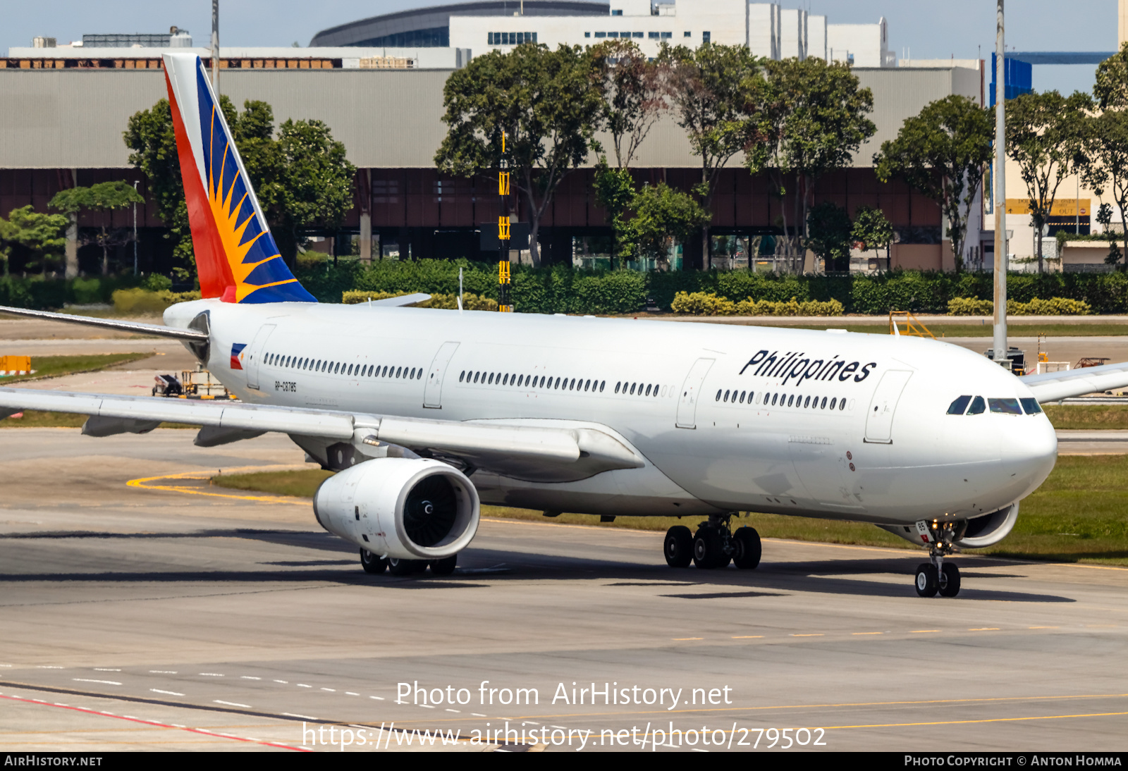 Aircraft Photo of RP-C8785 | Airbus A330-343E | Philippine Airlines | AirHistory.net #279502