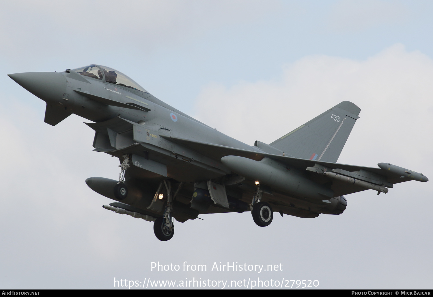 Aircraft Photo of ZK433 | Eurofighter EF-2000 Typhoon FGR4 | UK - Air ...