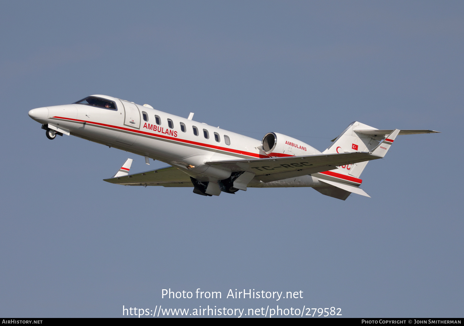 Aircraft Photo of TC-RSC | Learjet 45 | Redstar Aviation | AirHistory.net #279582