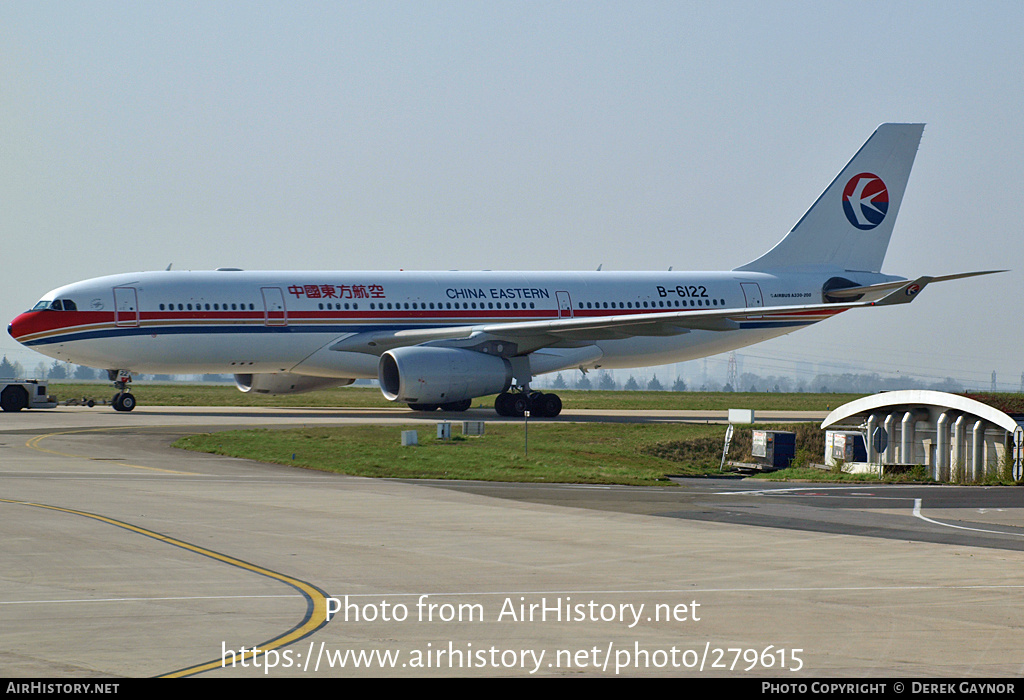 Aircraft Photo of B-6122 | Airbus A330-243 | China Eastern Airlines | AirHistory.net #279615