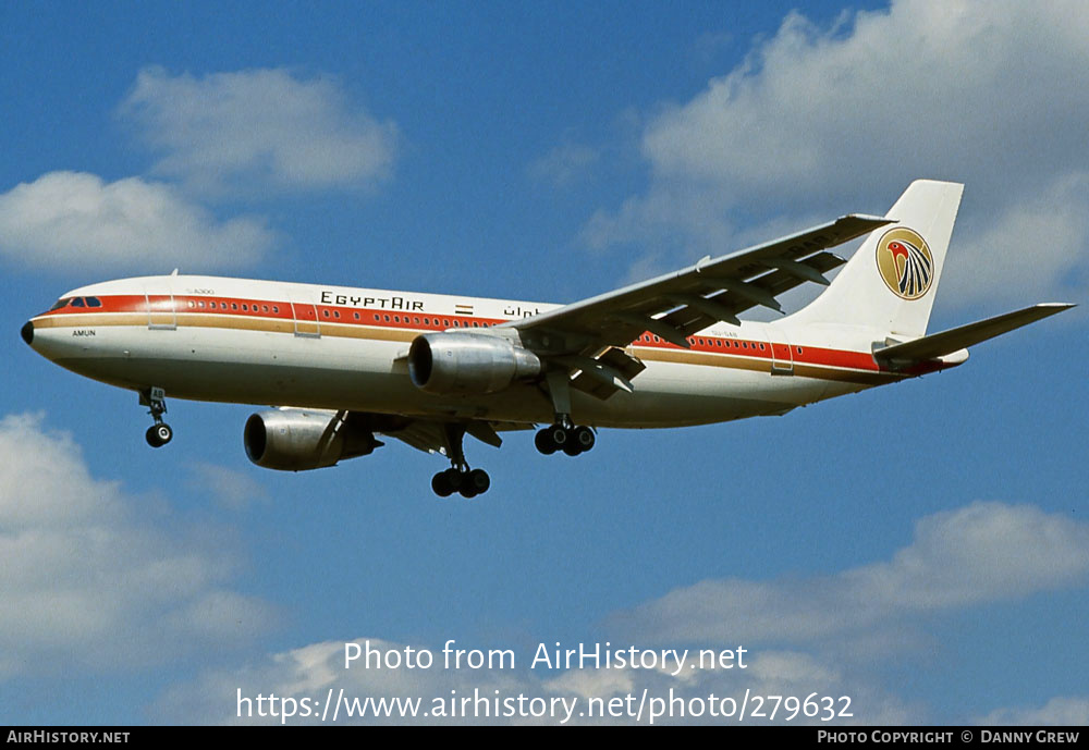 Aircraft Photo of SU-GAB | Airbus A300B4-203 | EgyptAir | AirHistory.net #279632