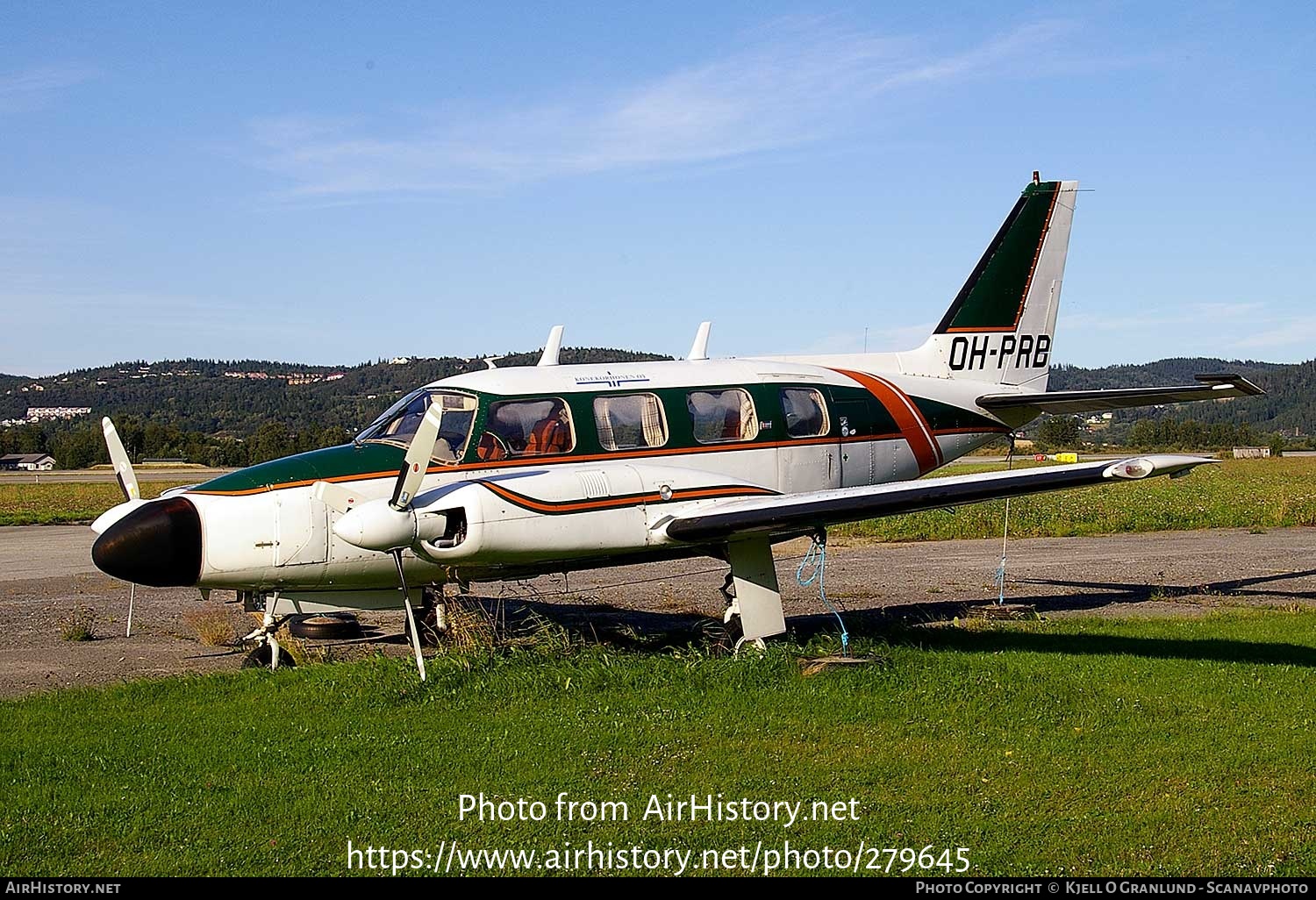 Aircraft Photo of OH-PRB | Piper PA-31-310 Navajo C | Konekorhonen Oy | AirHistory.net #279645