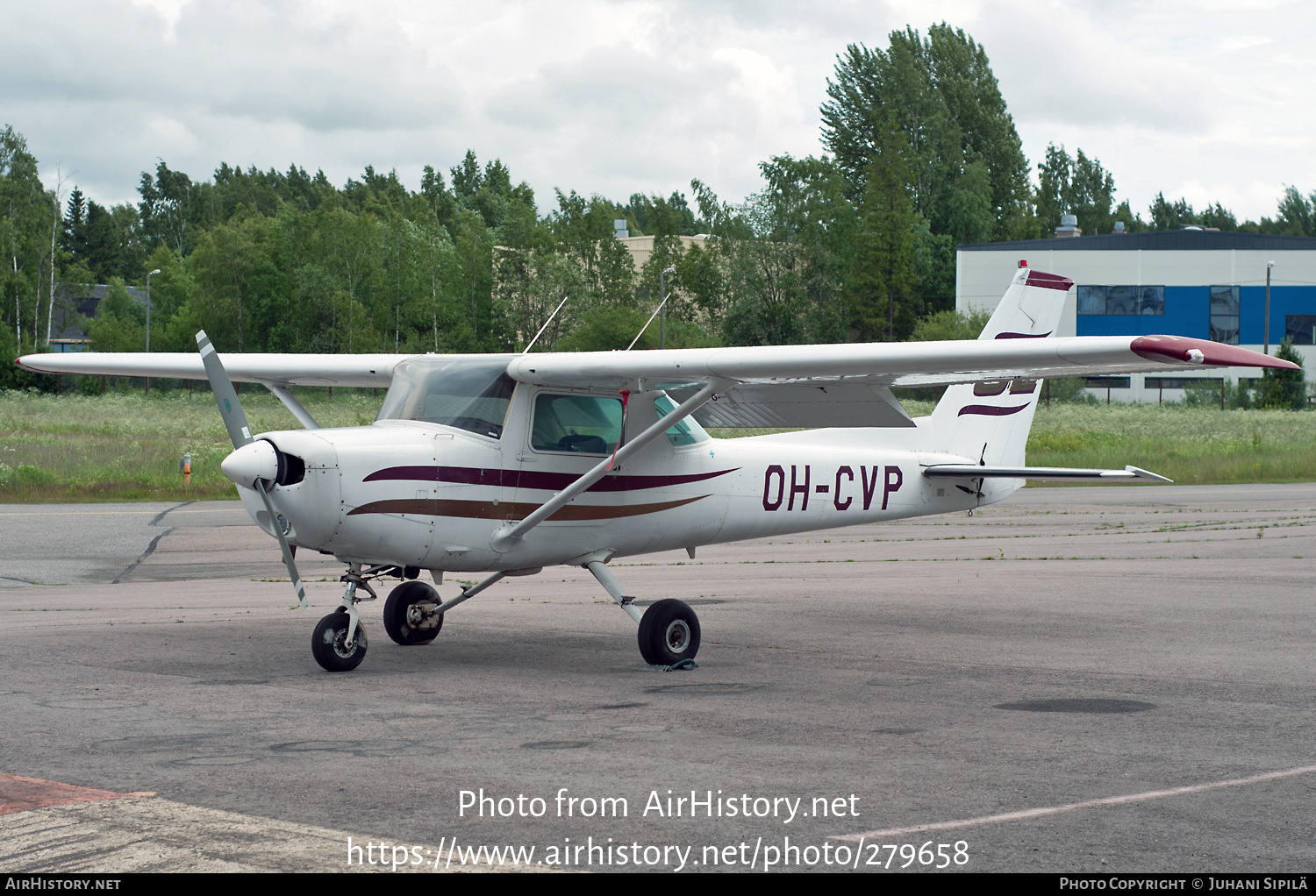 Aircraft Photo of OH-CVP | Cessna 152 | Salpauslento | AirHistory.net #279658