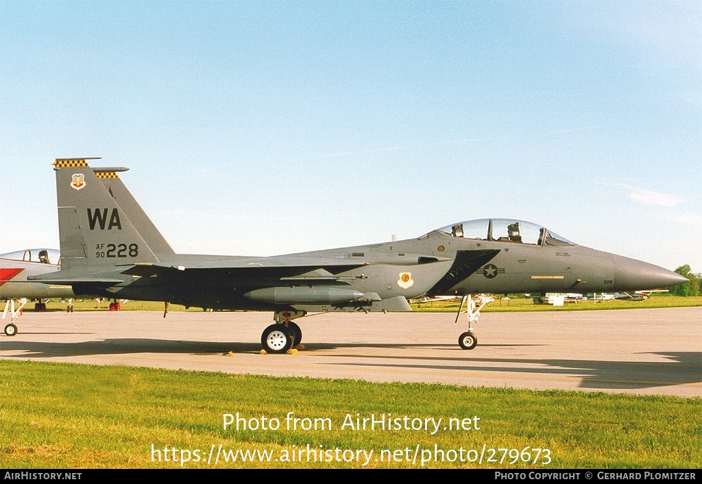 Aircraft Photo of 90-0228 | McDonnell Douglas F-15E Strike Eagle | USA - Air Force | AirHistory.net #279673