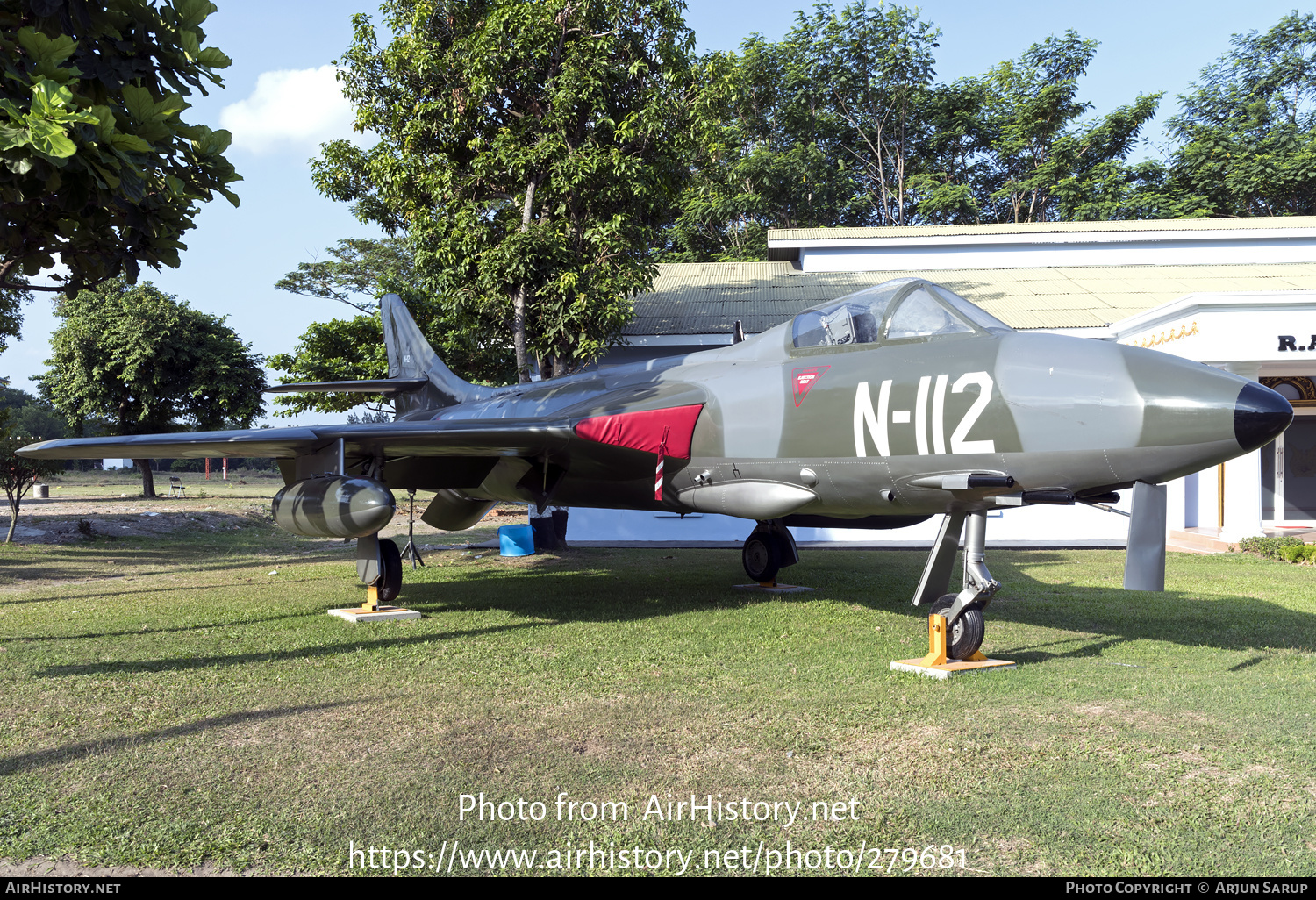 Aircraft Photo of N-112 | Hawker Hunter F4 | Netherlands - Air Force | AirHistory.net #279681