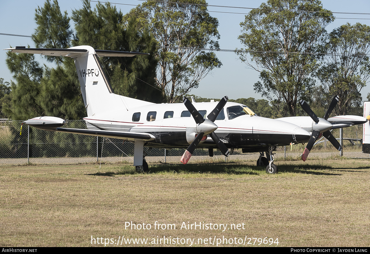 Aircraft Photo of VH-PFQ | Piper PA-42-1000 Cheyenne IV | AirHistory.net #279694