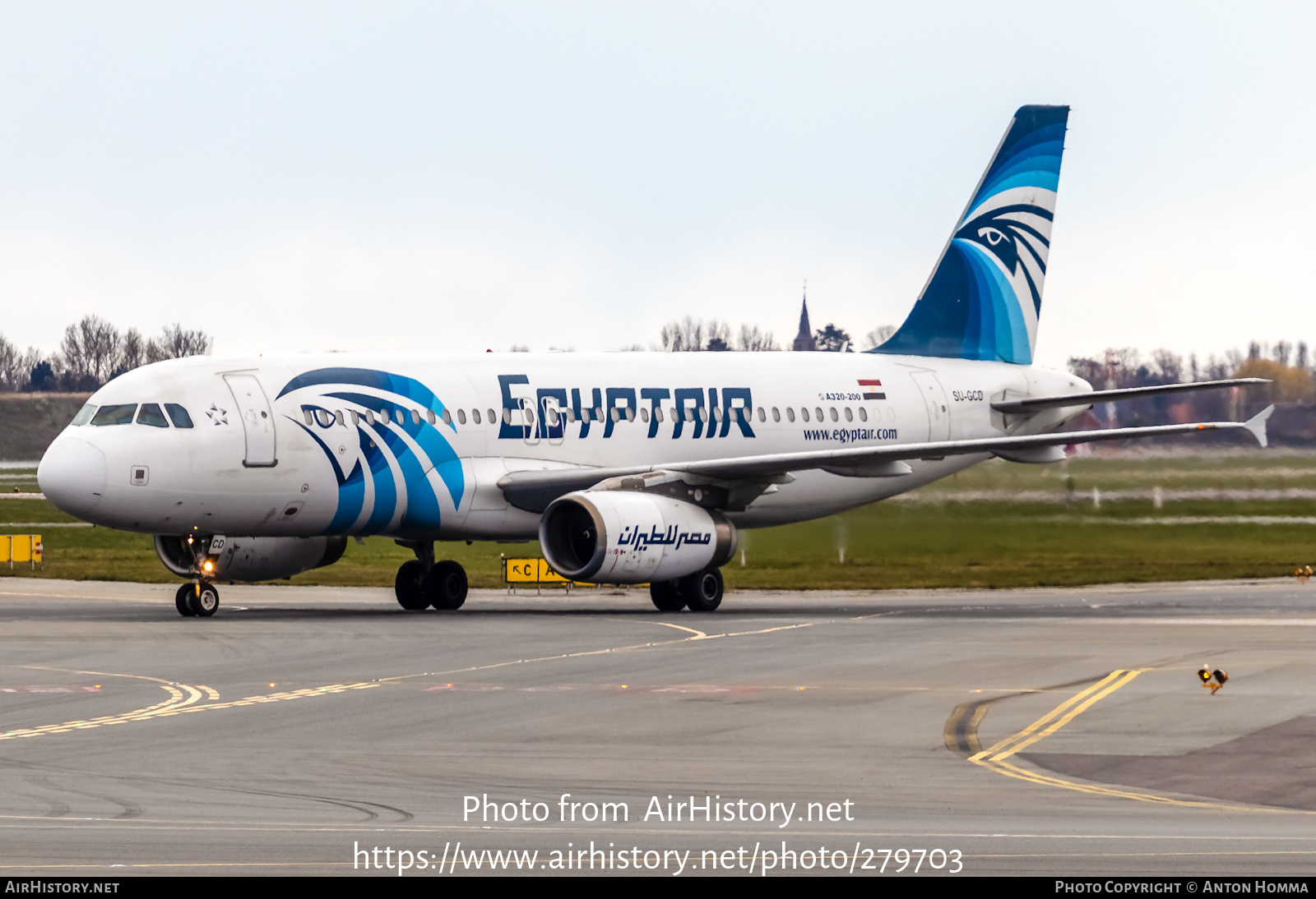 Aircraft Photo of SU-GCD | Airbus A320-232 | EgyptAir | AirHistory.net #279703