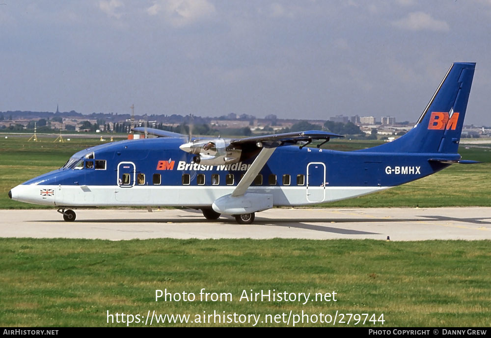 Aircraft Photo of G-BMHX | Short 360-200 | British Midland Airways - BMA | AirHistory.net #279744