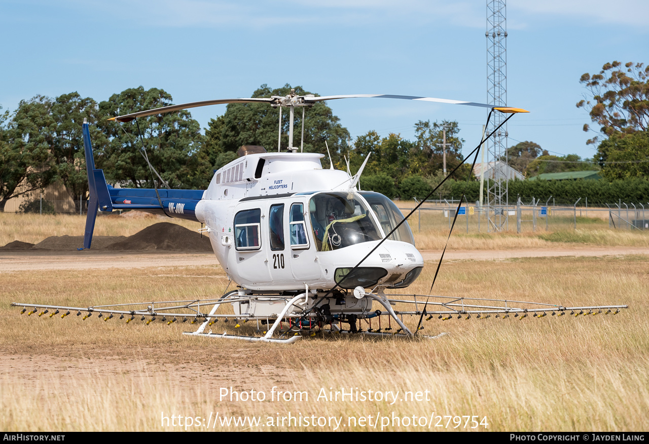 Aircraft Photo of VH-JOW | Bell 206L-1 LongRanger II | Fleet Helicopters | AirHistory.net #279754