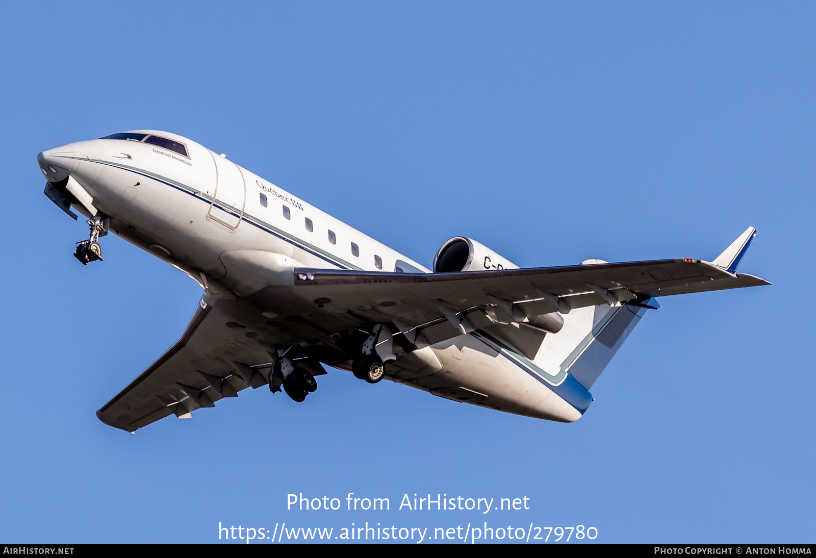 Aircraft Photo of C-GQBQ | Canadair Challenger 601-3A (CL-600-2B16) | Gouvernement du Québec | AirHistory.net #279780