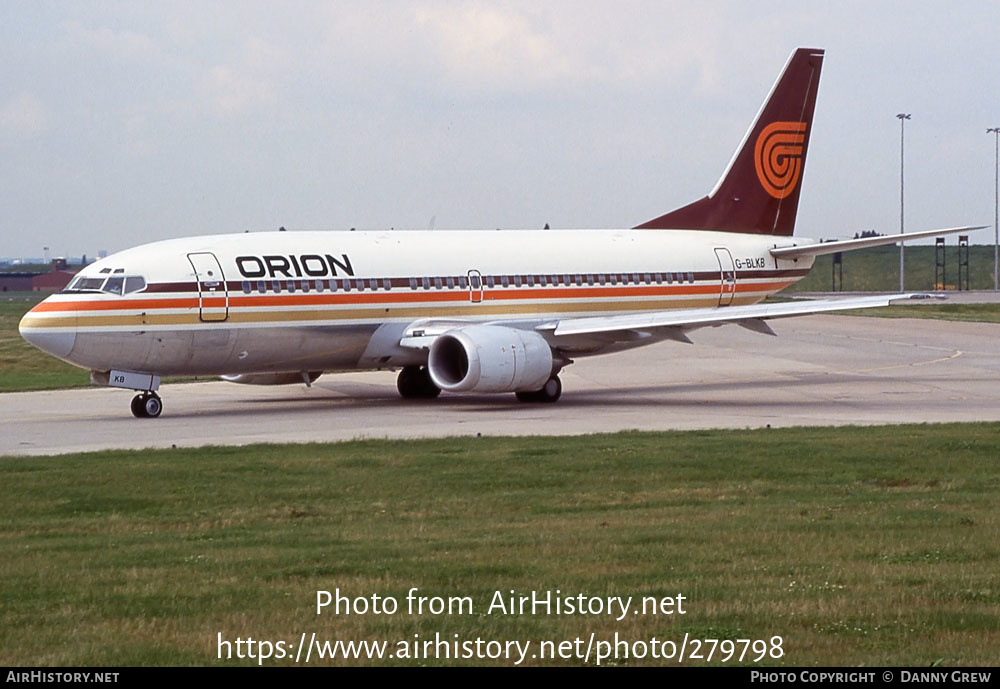 Aircraft Photo of G-BLKB | Boeing 737-3T5 | Orion Airways | AirHistory.net #279798