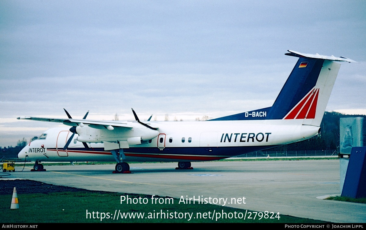 Aircraft Photo of D-BACH | De Havilland Canada DHC-8-314 Dash 8 | Interot Airways | AirHistory.net #279824