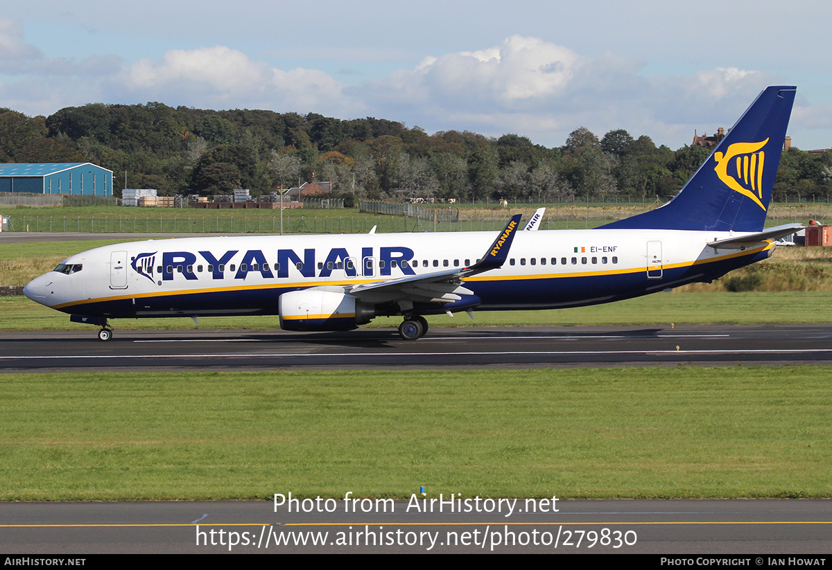 Aircraft Photo of EI-ENF | Boeing 737-8AS | Ryanair | AirHistory.net #279830