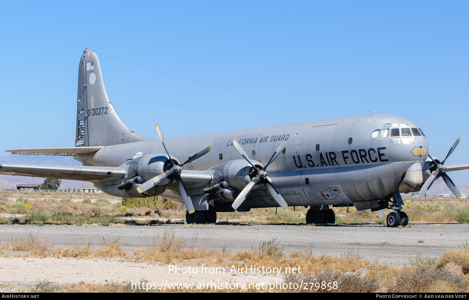 Aircraft Photo of 53-272 / 0-30272 | Boeing KC-97G Stratofreighter | USA - Air Force | AirHistory.net #279858