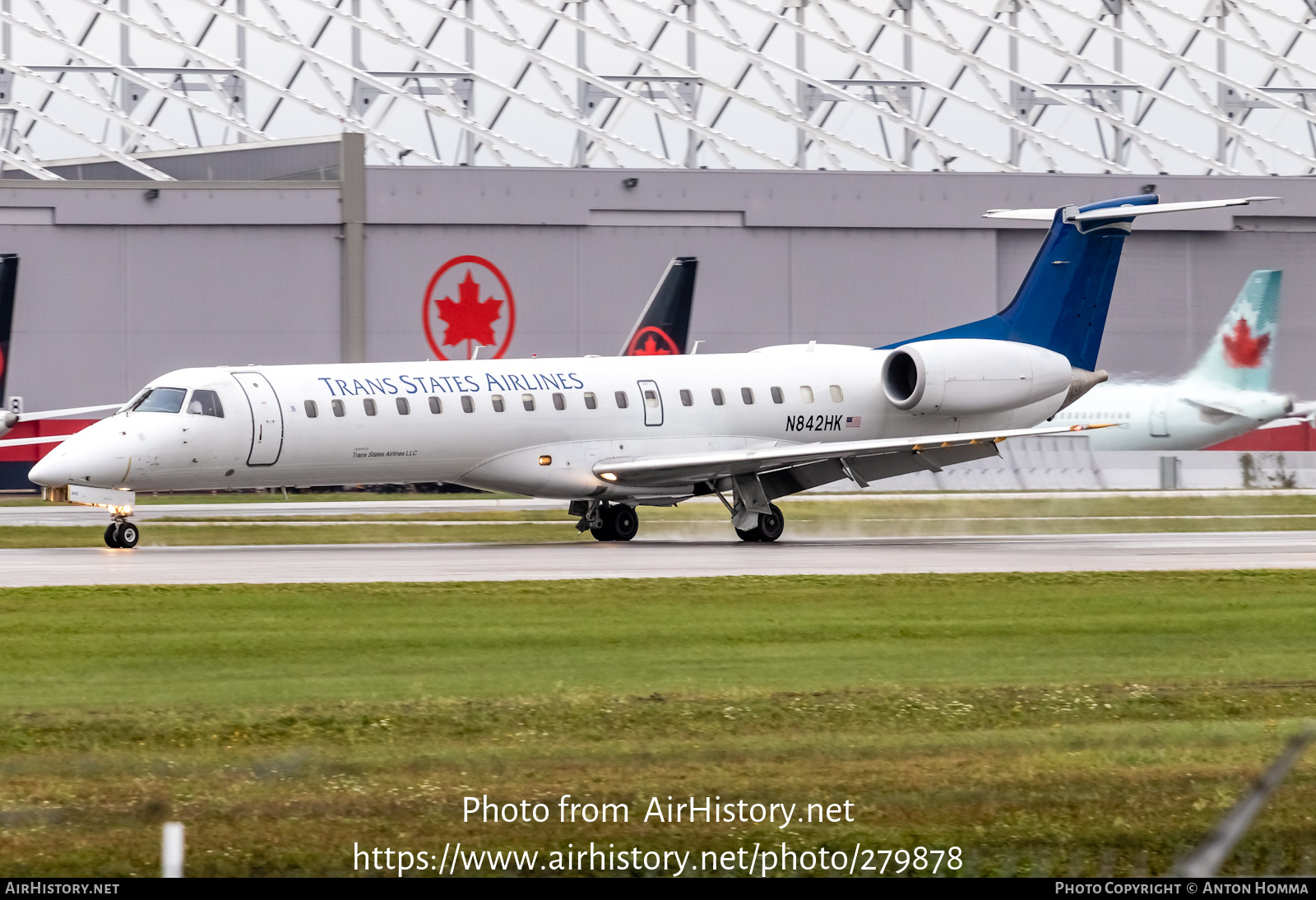 Aircraft Photo of N842HK | Embraer ERJ-145LR (EMB-145LR) | Trans States Airlines | AirHistory.net #279878