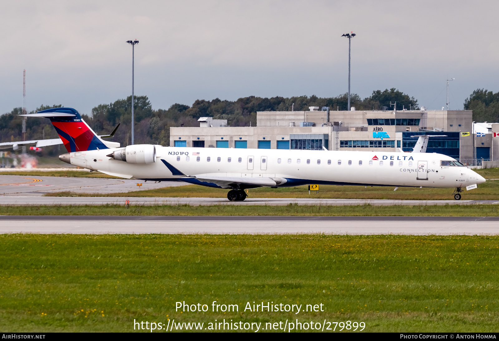 Aircraft Photo of N301PQ | Bombardier CRJ-900LR (CL-600-2D24) | Delta Connection | AirHistory.net #279899