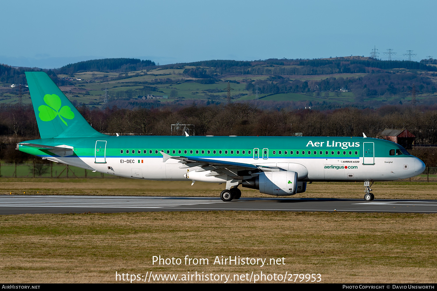 Aircraft Photo of EI-DEC | Airbus A320-214 | Aer Lingus | AirHistory.net #279953