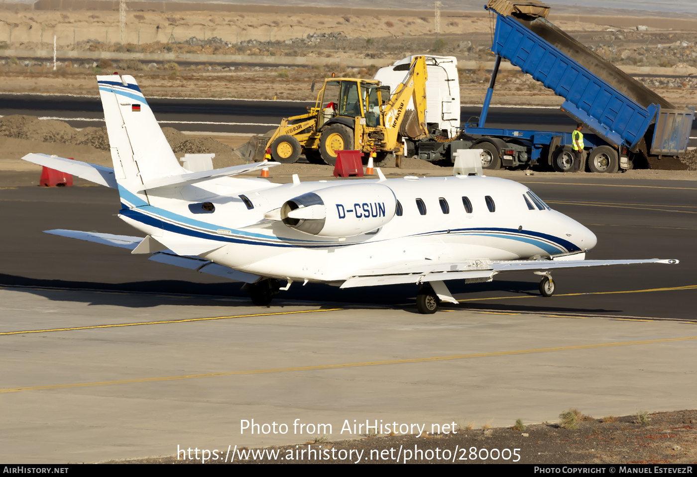 Aircraft Photo of D-CSUN | Cessna 560XL Citation XLS+ | AirHistory.net #280005