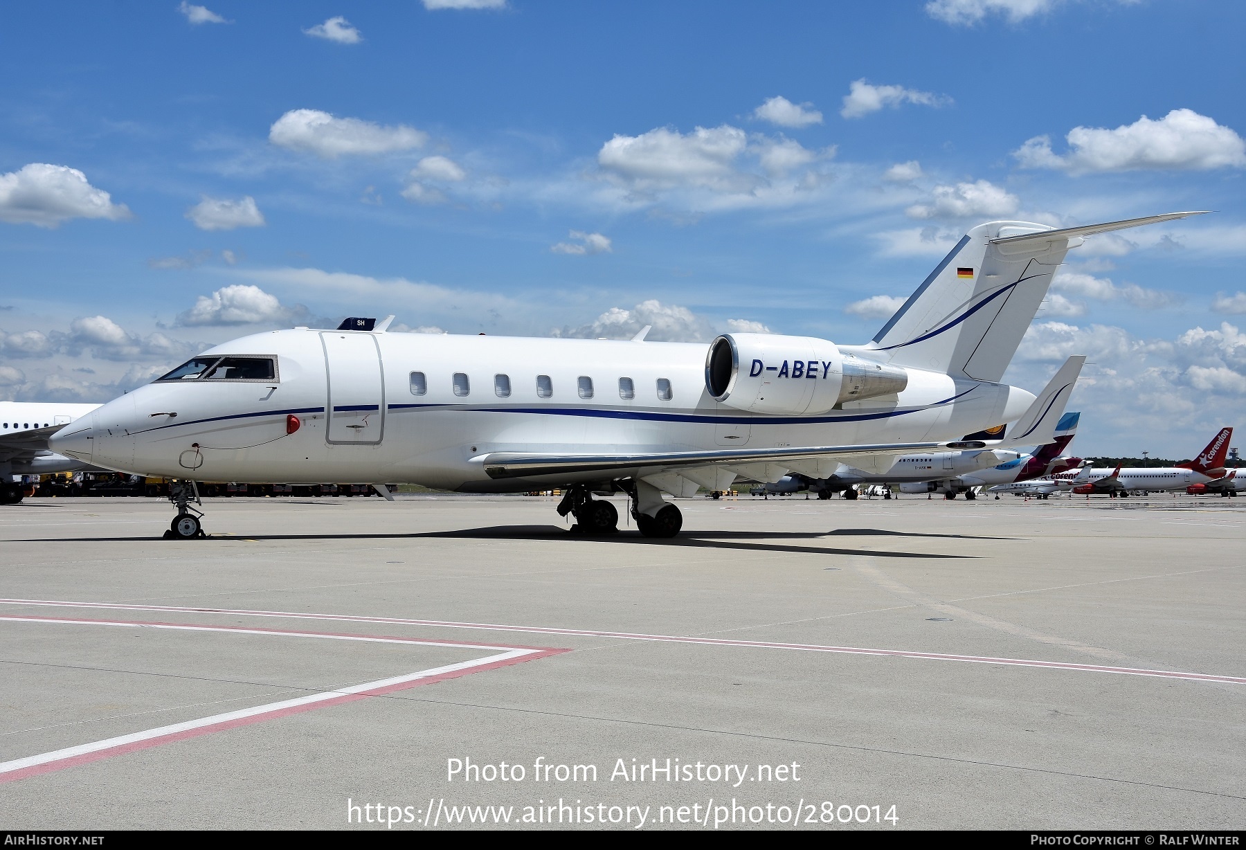 Aircraft Photo of D-ABEY | Bombardier Challenger 605 (CL-600-2B16) | AirHistory.net #280014